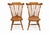 Gold 1970s Ethan Allen American Traditional Nutmeg Windsor Back Chairs- Set of 6 For Sale - Image 8 of 10
