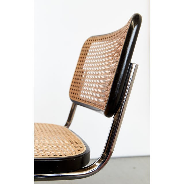 Silver S32 Cantilever Chair by Marcel Breuer for Thonet, 1998 For Sale - Image 8 of 16