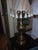 1970s 1970s Brass Urn Style Stiffel Table Lamp With Silk Tassels Shade For Sale - Image 5 of 7