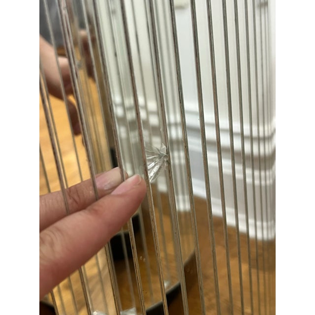 1970s 1970 Disco Mirror Drum Side Tables - a Pair For Sale - Image 5 of 9