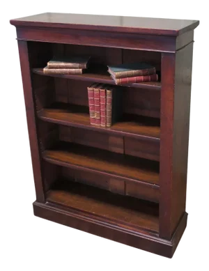 Victorian Open Bookcase