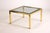 1970s Brass and Glass Coffee Table, Europe, 1970s For Sale - Image 5 of 5