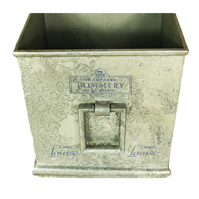 Mid 20th Century Mid 20th Century Pommery Champagne Cooling Bucket For Sale - Image 5 of 6