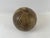 Brown Leather Medicine Ball, Poland, 1950s For Sale - Image 8 of 9