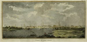 After Baurenfeind, View of the City of Damietta, Egypt, 1774, Print