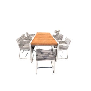 Modern Outdoor Dining Table Extendable Kettal For Sale