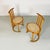 Set of Italian Modern Wood and Vienna Straw High Backed Chairs, 1980s For Sale - Image 11 of 13