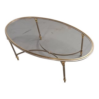 Ethan Allen Brass Coffee Table Base, Made in Italy For Sale