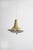 Gold Pendant Lamp in Crystal Glass from Vitrika, Denmark, 1970s For Sale - Image 8 of 9