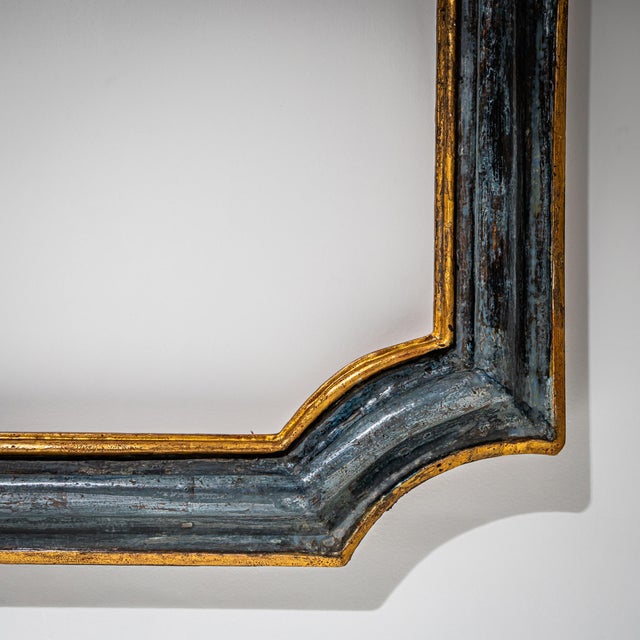 Wood Patinated Baroque Frame, France, 1700s For Sale - Image 7 of 8