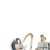Porcelain - Sculptural group of musicians. Sculptural group in molded and embossed European porcelain from the 20th...