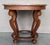 20th French Marquetry Round Center Table With Four Cabriole Legs '2 Available' For Sale - Image 4 of 11