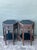 Mid 20th Century Vintage Asian Fretwork Burnt Bamboo Side Tables - A Pair For Sale - Image 5 of 12