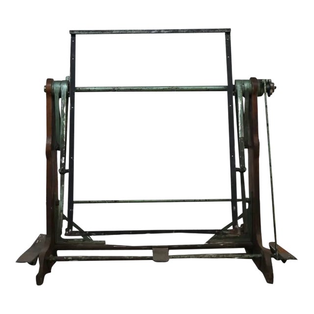 Antique Industrial Drafting Table For Sale