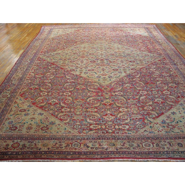 Late 19th Century Persian Sultanabad Carpet ( 10' x 13'6" - 305 x 412 )