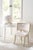 Century Furniture Tara Shaw for Century Furniture Petite Lutetia Console Table, Rubbed White For Sale - Image 4 of 6