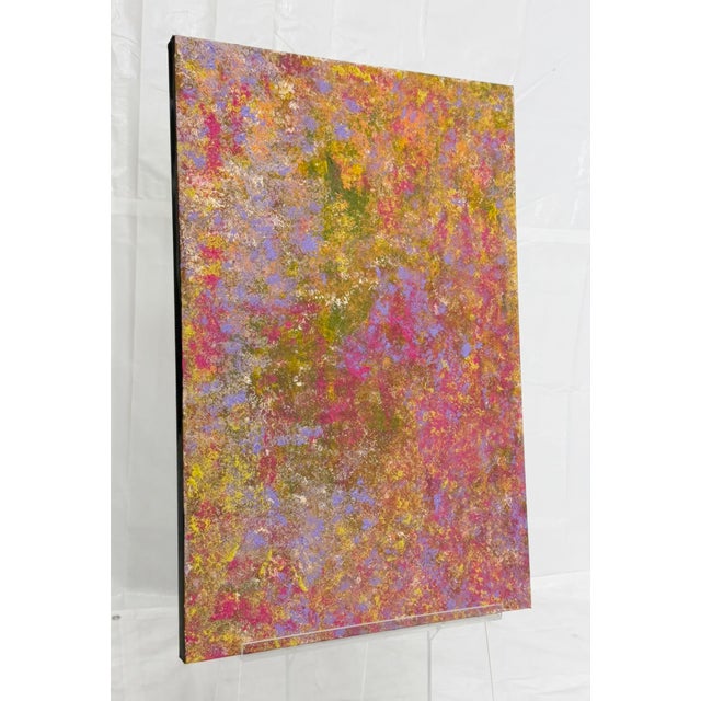 Sharon Cannon "Giverny Ii" Abstract Oil Painting Color Field Canvas La Artist For Sale - Image 4 of 18