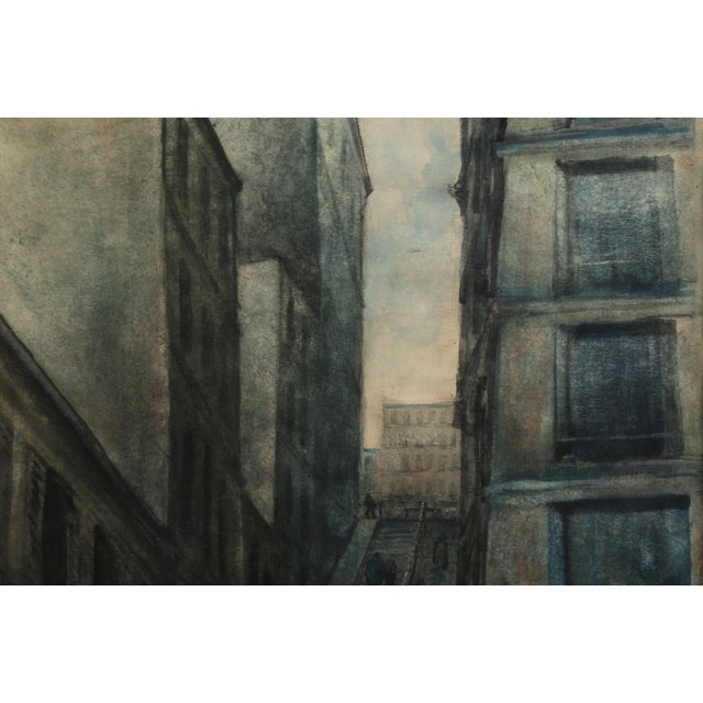 Impressionist Guy Dollian L'Escalier 1926 For Sale - Image 3 of 6