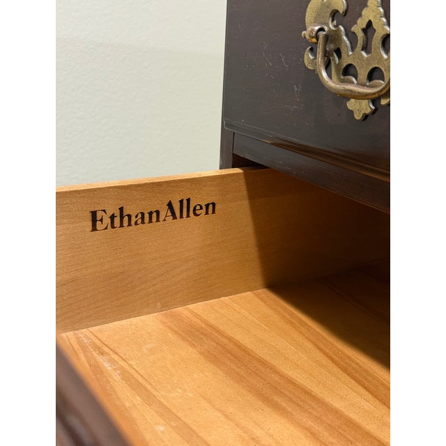 Ethan Allen Georgian Court Cherry Highboy For Sale In Little Rock - Image 6 of 10