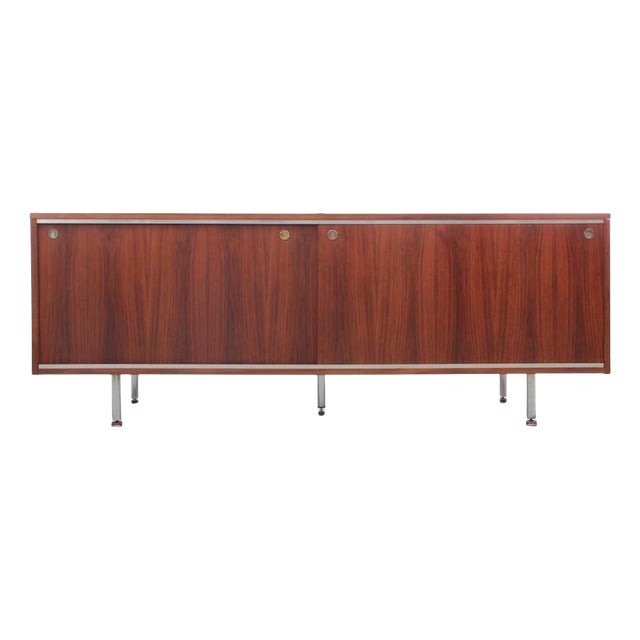 Mid-Century Modern Teak Sideboard by George Nelson for Herman Miller For Sale