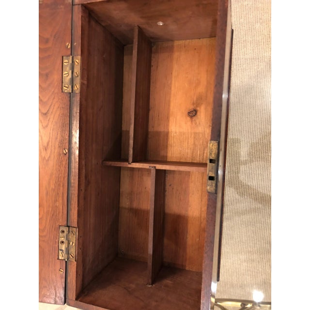 19th Century Traditional Mahogany Sailormade Box For Sale - Image 4 of 10