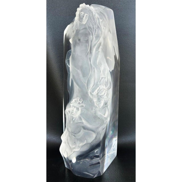 Frederick Hart Sculpture "The Divine Milieu", #292/395 Cast Acrylic Resin Offered for sale is a Frederick Elliot Hart...