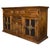 20th Large Catalan Spanish Baroque Light Oak Tuscan Credenza or Buffet For Sale - Image 15 of 18