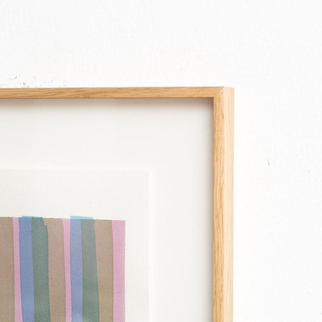 Enrico Della Torre, Abstract Composition, 2015, Watercolor For Sale - Image 9 of 10