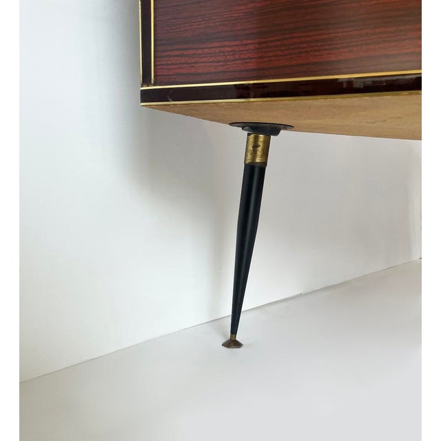 Vintage Bar Cabinet with Revolving Interior, 1950s For Sale - Image 9 of 14