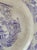 Cream Victorian Staffordshire Lavender Transferware Plate with Chusan Pattern from Clementson Brothers For Sale - Image 8 of 12