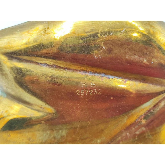 Art Nouveau Brass Candlestick from J.S&S, 1890s For Sale - Image 5 of 10