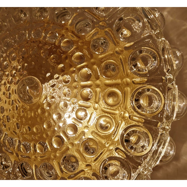 Vintage Bubble Glass Flush Mount from Erco, 1970s For Sale - Image 14 of 17