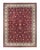 Red Mogul, One-of-a-Kind Hand-Knotted Area Rug in Red , 12' 5" x 17' 0" For Sale - Image 8 of 8