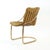 Vintage Italian Metal Chair in Gold, Italy, 1970s For Sale - Image 12 of 14