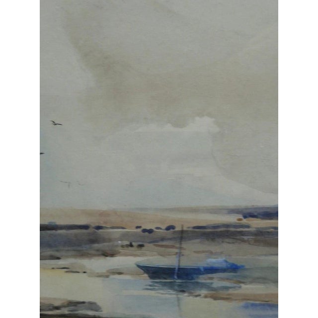 J. S. C. McEwan Brown, Mud Flats, 1930s, Watercolour For Sale - Image 10 of 12