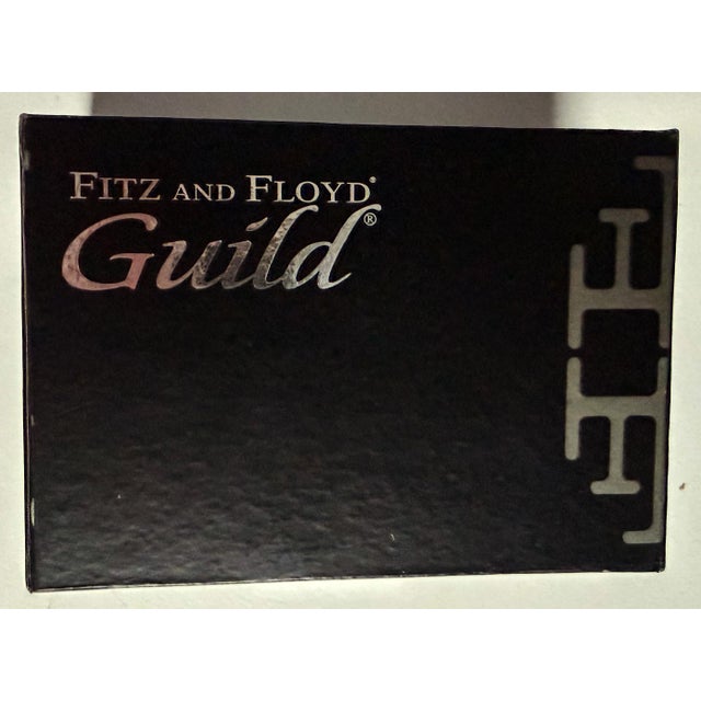 Metal 2006 Fitz and Floyd Guild Collection Jeweled Flamingo Figurine With Box For Sale - Image 7 of 12