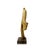 Natural Cypress Wood Root Carved Artistic Happy Buddha Figure For Sale - Image 4 of 8