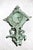 Light Green Lovely Antique Patinated Cast Iron Lion Door Knocker For Sale - Image 8 of 8