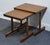 Wood Heritage Furniture Solid Mahogany Italian Provincial 21" Nesting End Tables For Sale - Image 7 of 18
