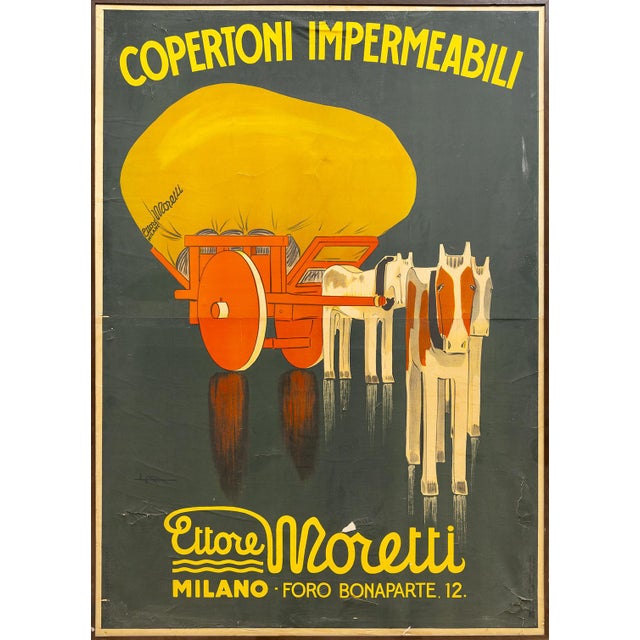 Commercial Printing by Ettore Moretti company,1933 For Sale - Image 4 of 4