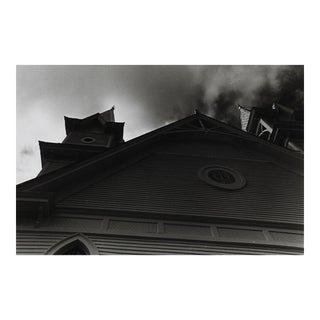 1990s Moody Old Church Photograph For Sale