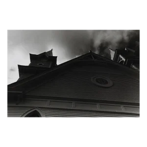 1990s Moody Old Church Photograph