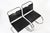 Metal Bauhaus Mid Century Mr 10 Black Side Chairs by Mies Van Der Rohe for Knoll For Sale - Image 7 of 14