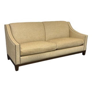 A. Rudin Custom No. 2688 Slope Arm Sofa For Sale