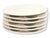 Mid 20th Century Vintage French White Oyster Plates, Set of 6 For Sale - Image 5 of 6