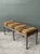 Amber Vintage Tufted Leopard Bench For Sale - Image 8 of 12