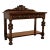 19th Century Carved Oak Console Table For Sale