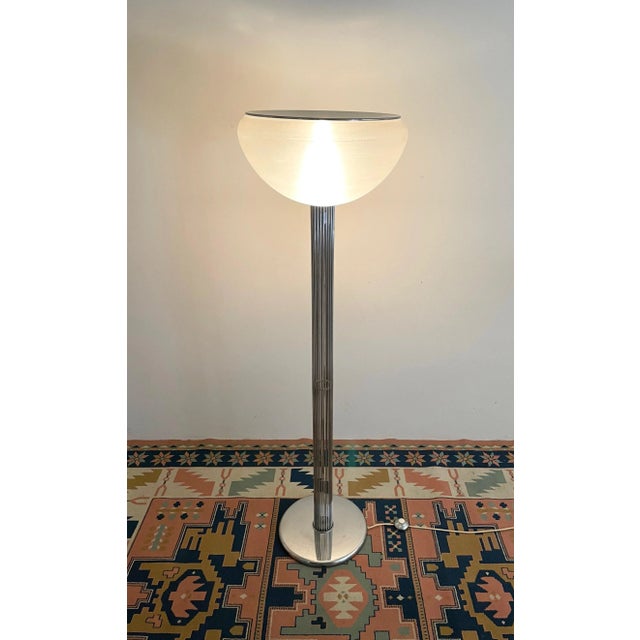 Metal Moana Floor Lamp by Luigi Massoni for Harvey Guzzini, Italy, 1970s For Sale - Image 7 of 11
