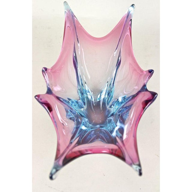 Vintage Murano Sommerso Glass Bowl, 1960 For Sale - Image 10 of 18