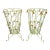 1960s Wrought Iron Umbrella Stands, Set of 2 For Sale